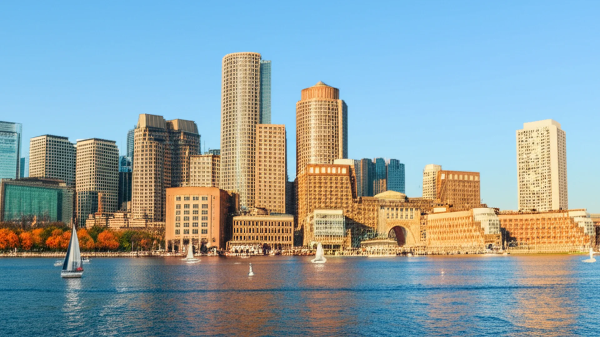 Boston Massachusetts skyline